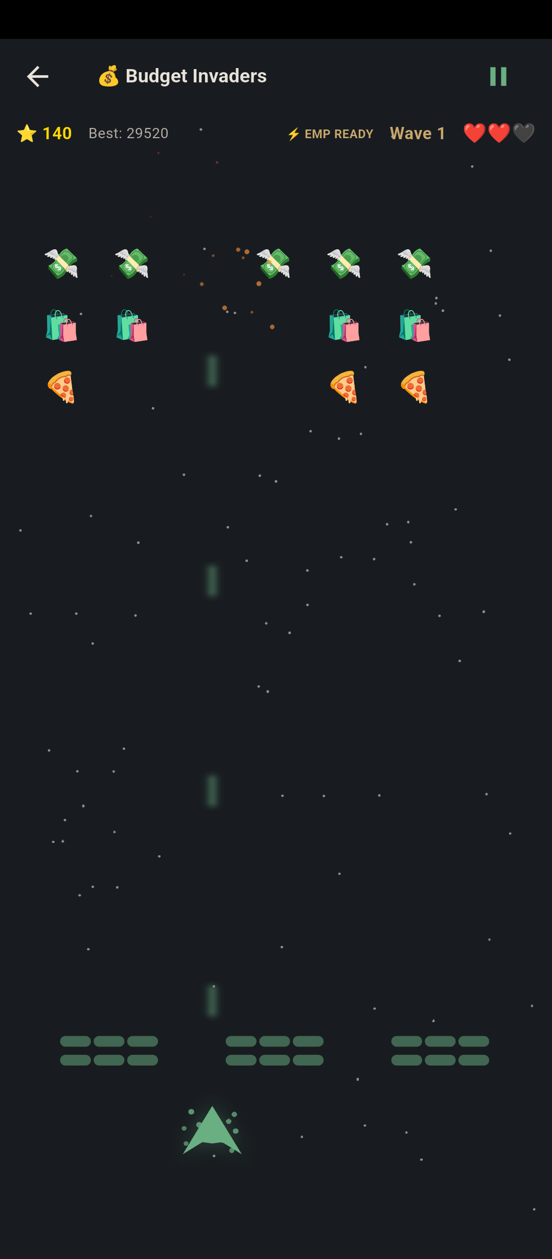 Budget Invaders gameplay
